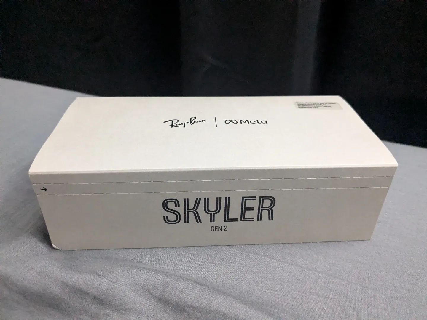 Ray-Ban Meta Skyler Gen 2 Shiny Black(Transition)