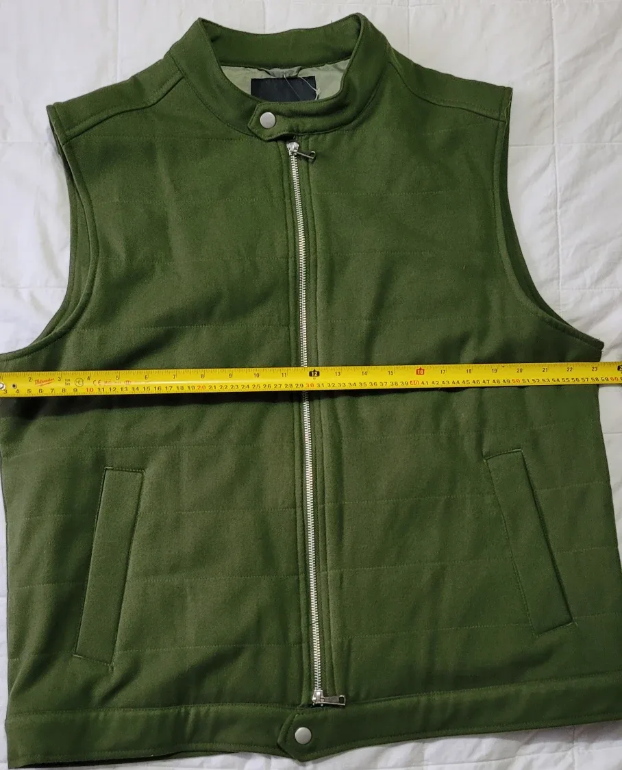Matteo Delucchi Green Vest - Size M (NWT) image indicator(5)