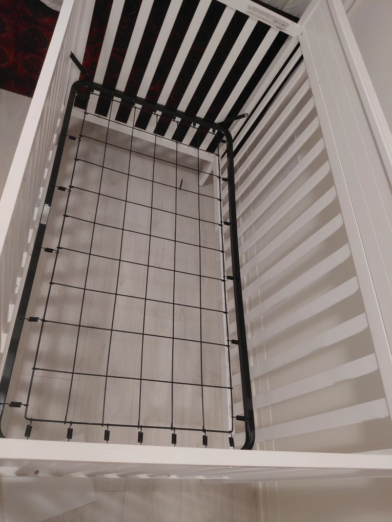 White Baby Crib - photo 3
