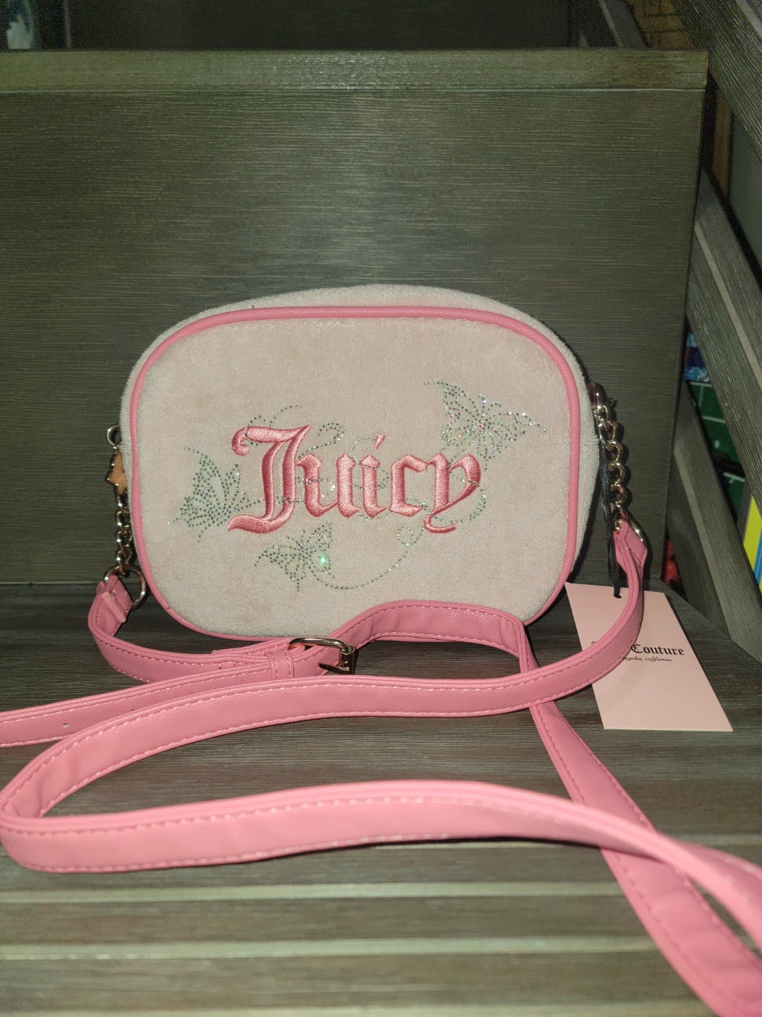 Juicy Couture Pink Crossbody Bag