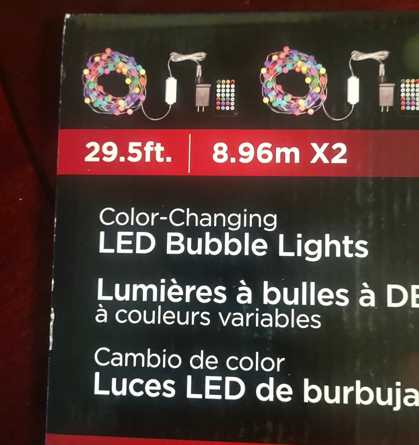 UltraPro Elite Color-Changing LED Bubble Lights - 2 Pack image indicator(5)