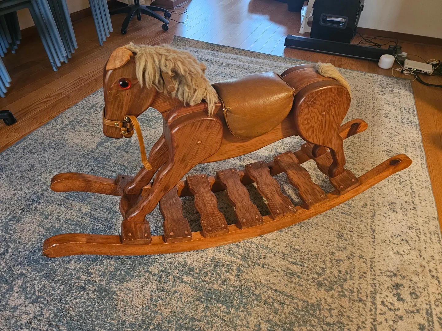 Wooden Rocking Horse