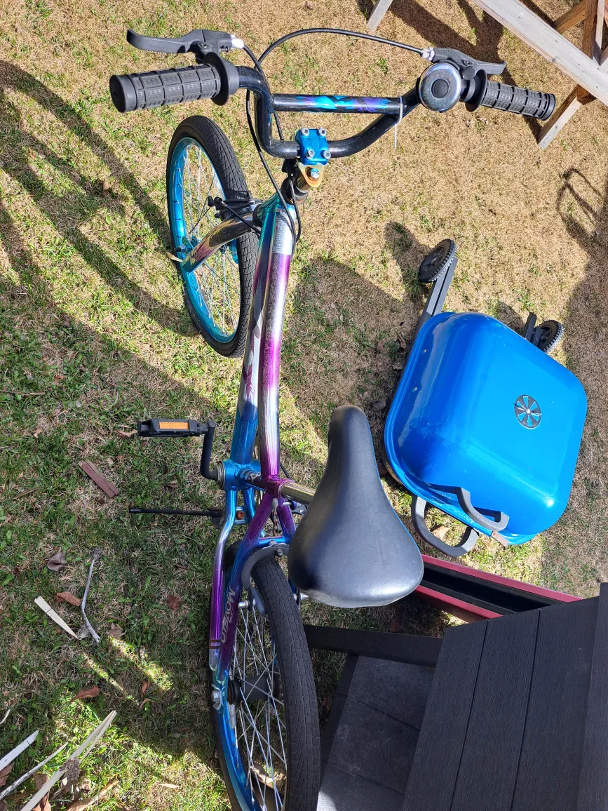 Movafla Kids Bike - Blue, Purple image indicator(4)