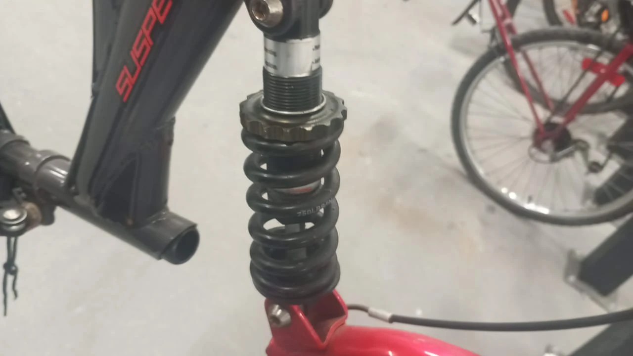 Super cycle dual suspension nitrous bike some wiggle room - photo 4