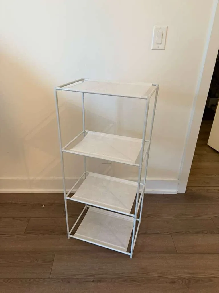 White 4-Tier Storage Shelf thumbnail