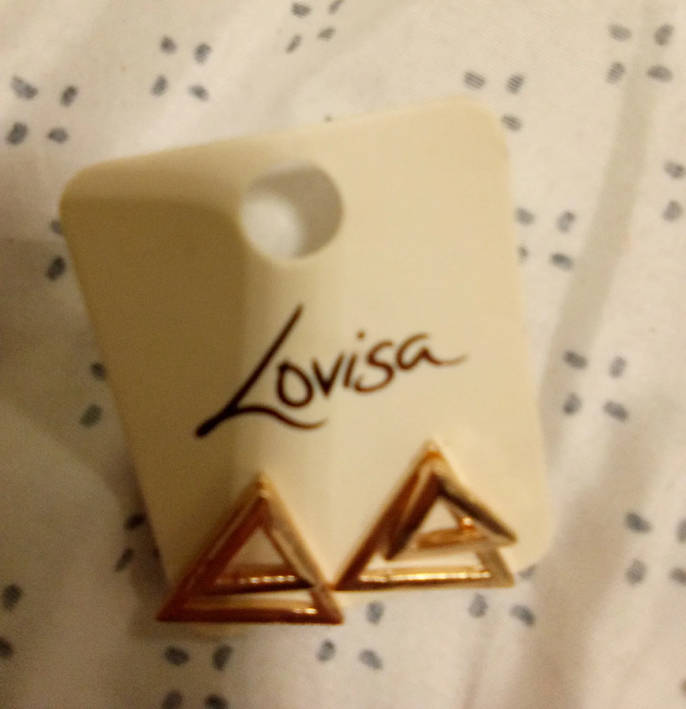 Lovisa Triangle Earrings