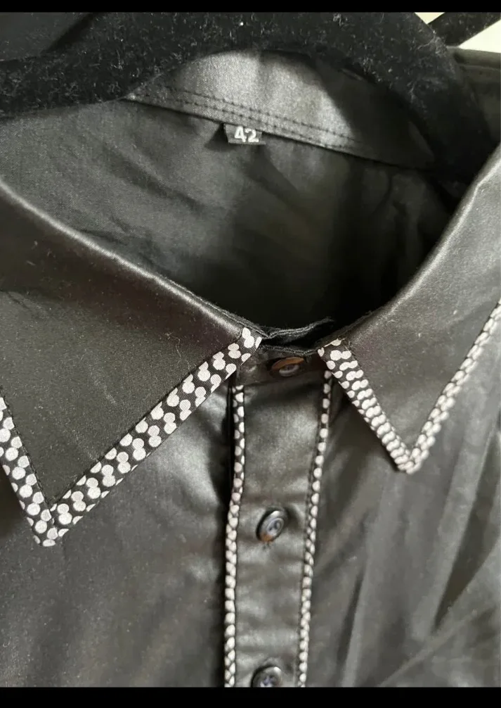 Black Men's African Suit Size 42 image indicator(3)