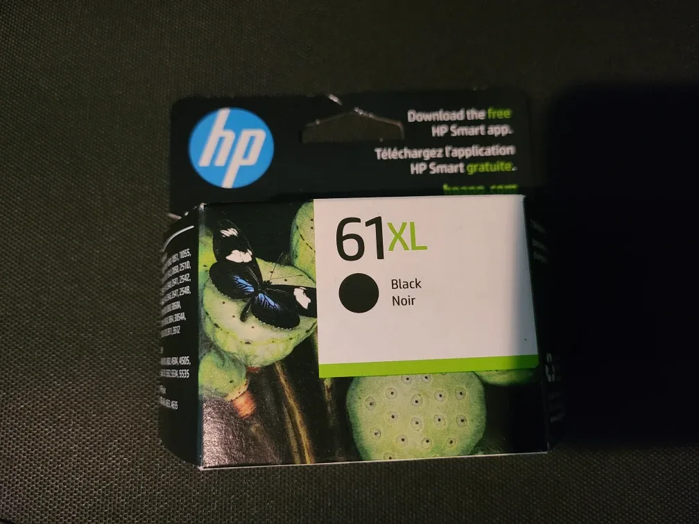 HP 61XL Black Ink Cartridge - New