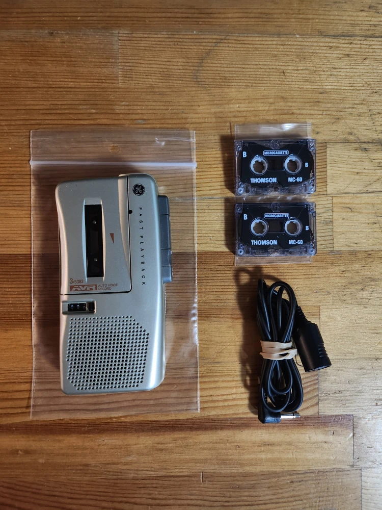 Vintage Fast Playback Cassette Recorder