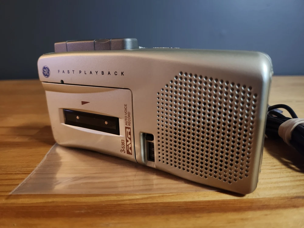 Vintage Fast Playback Cassette Recorder - photo 5