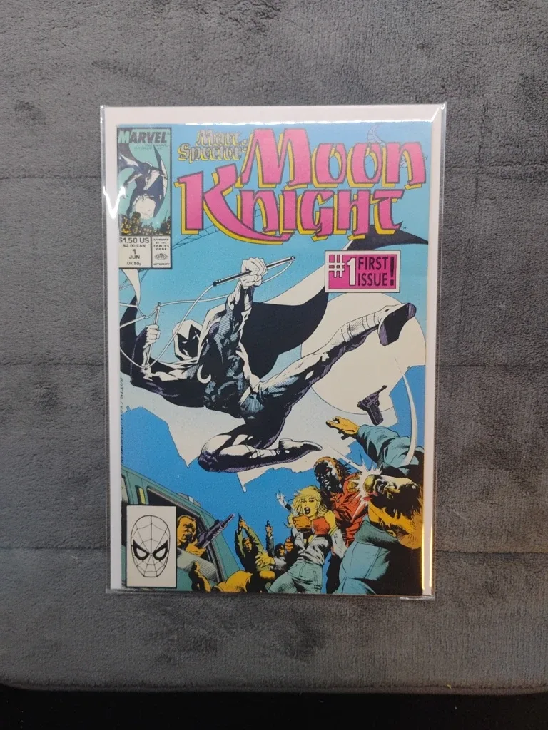 Marvel Moon Knight #1 First Issue Comic Book