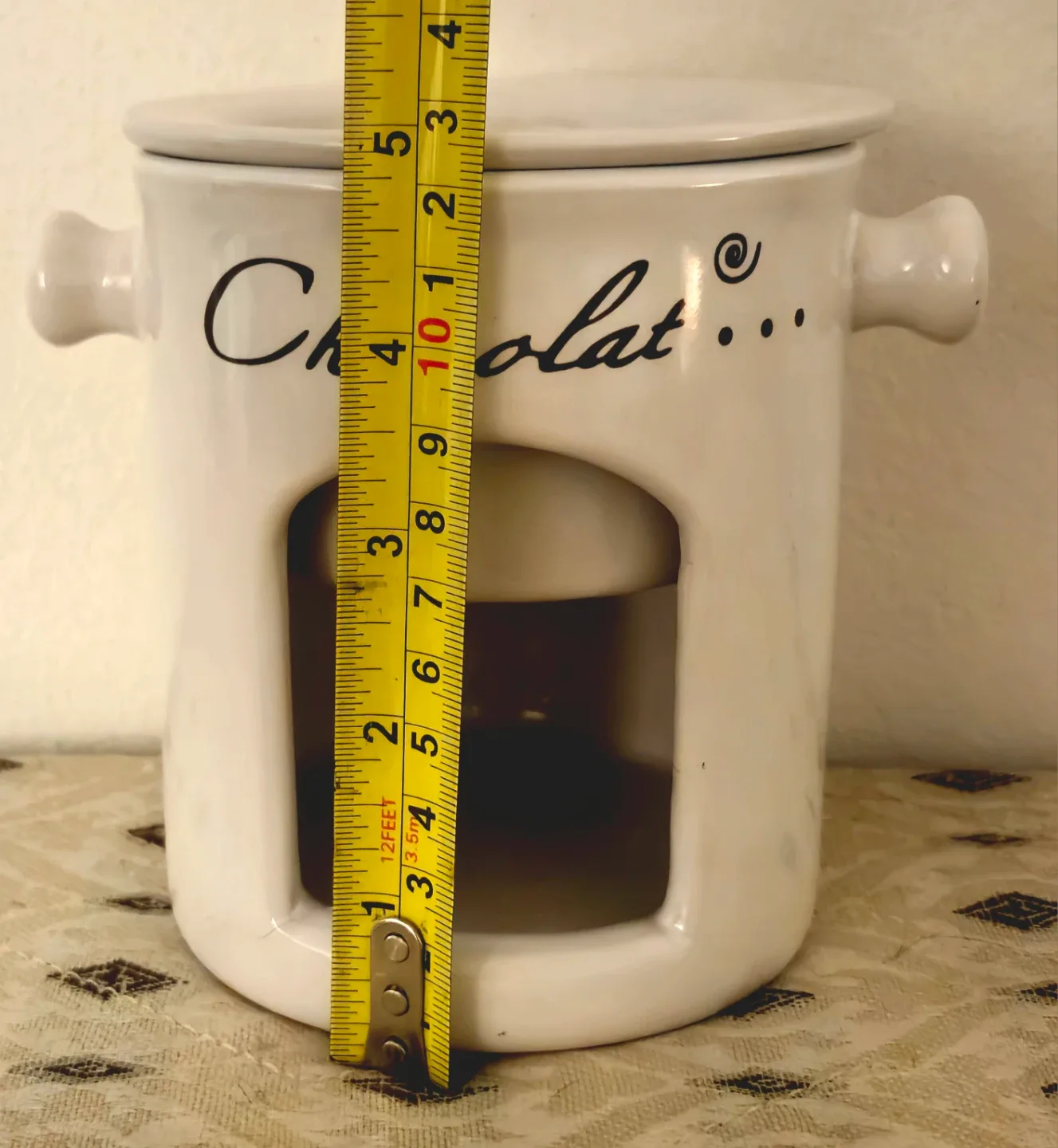 Chocolate/Cheese Fondue Set and/or Scent wax melter image indicator(8)