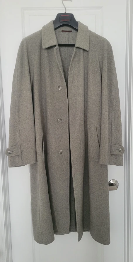 Clebert's Design Style Wool men's Overcoat