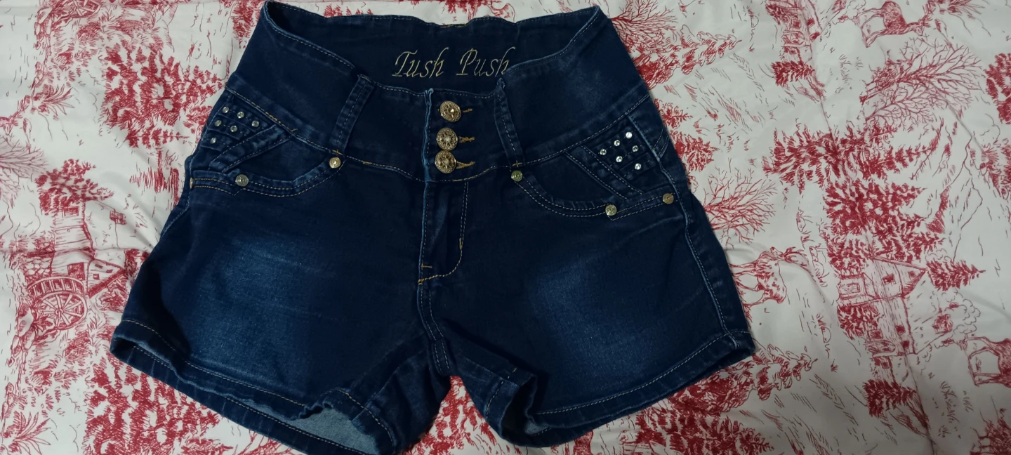 Tush Push Denim Shorts - photo 2
