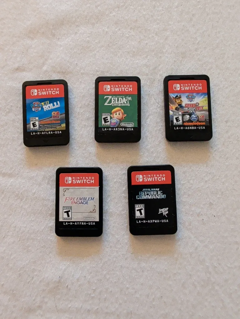 Nintendo Switch Games: Zelda, Paw Patrol, Fire Emblem