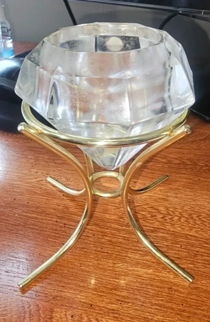 Bleikristall 24% Crystal Diamond Decor