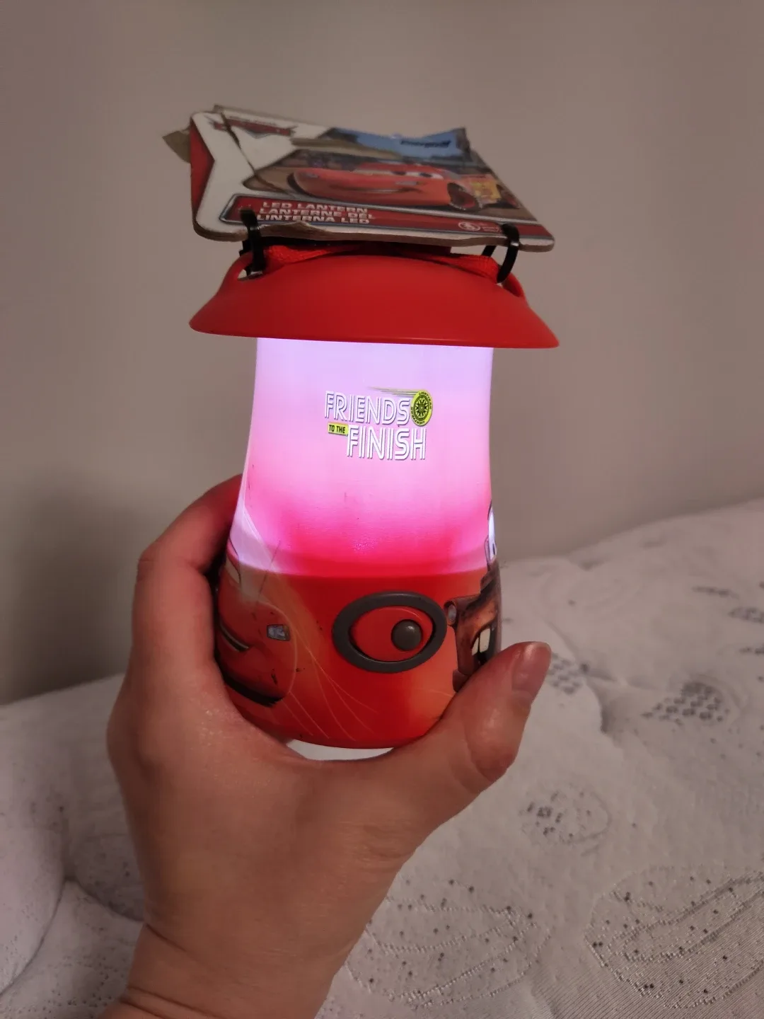 🥕 Disney Pixar Cars LED Lantern - New in Package image indicator(2)