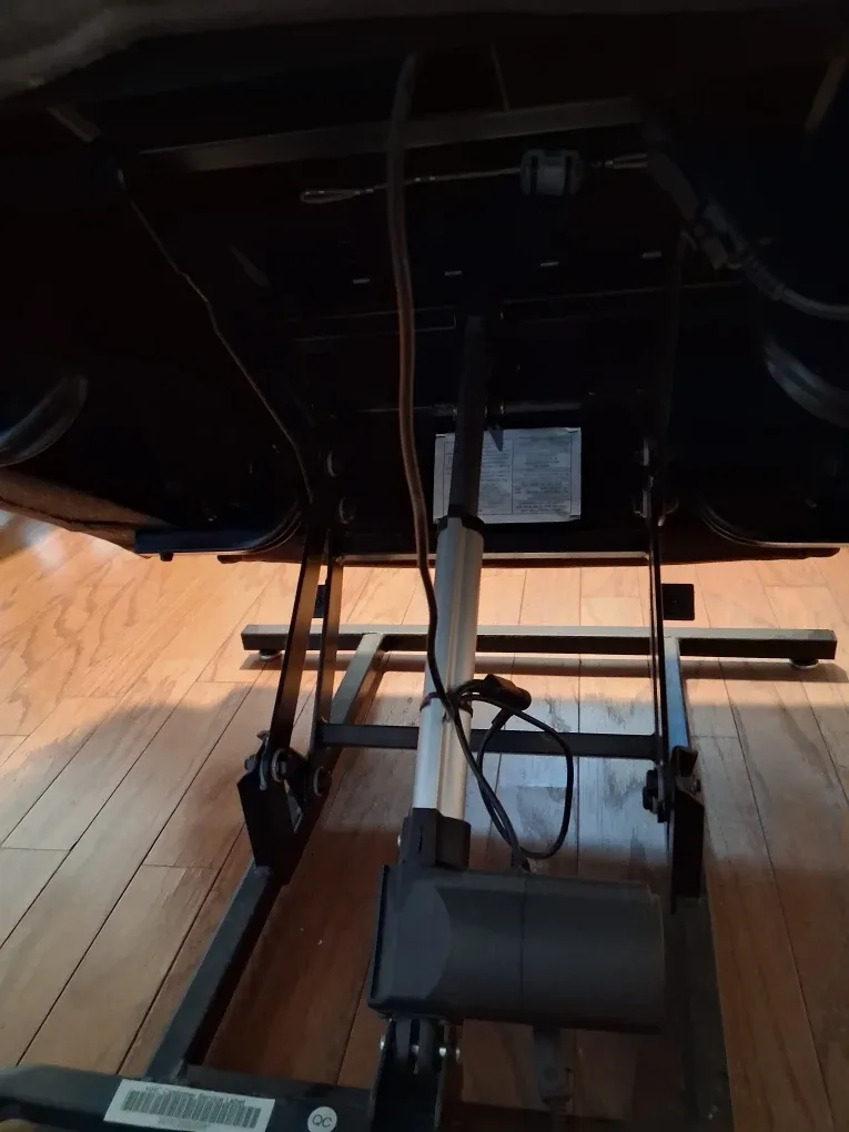 Brown electric reclining massage chair image indicator(2)