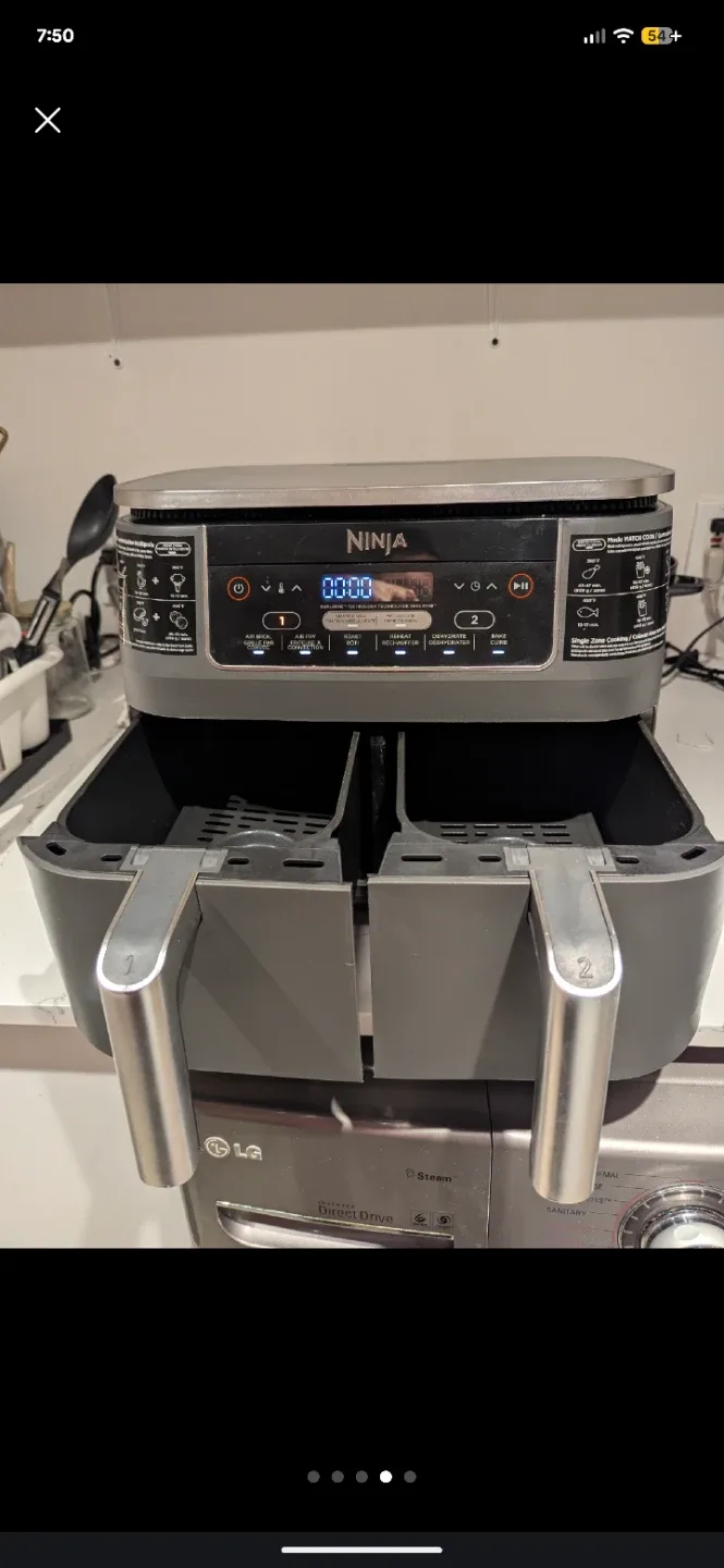 Ninja Foodi 6-in-1 18-qt. 2-Basket Air Fryer image indicator(2)