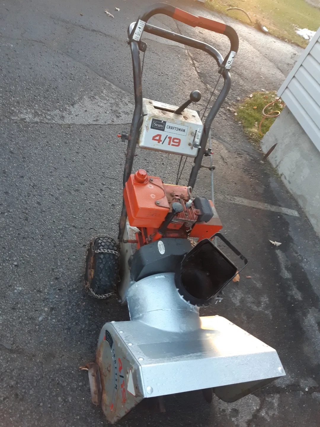 small snowblower