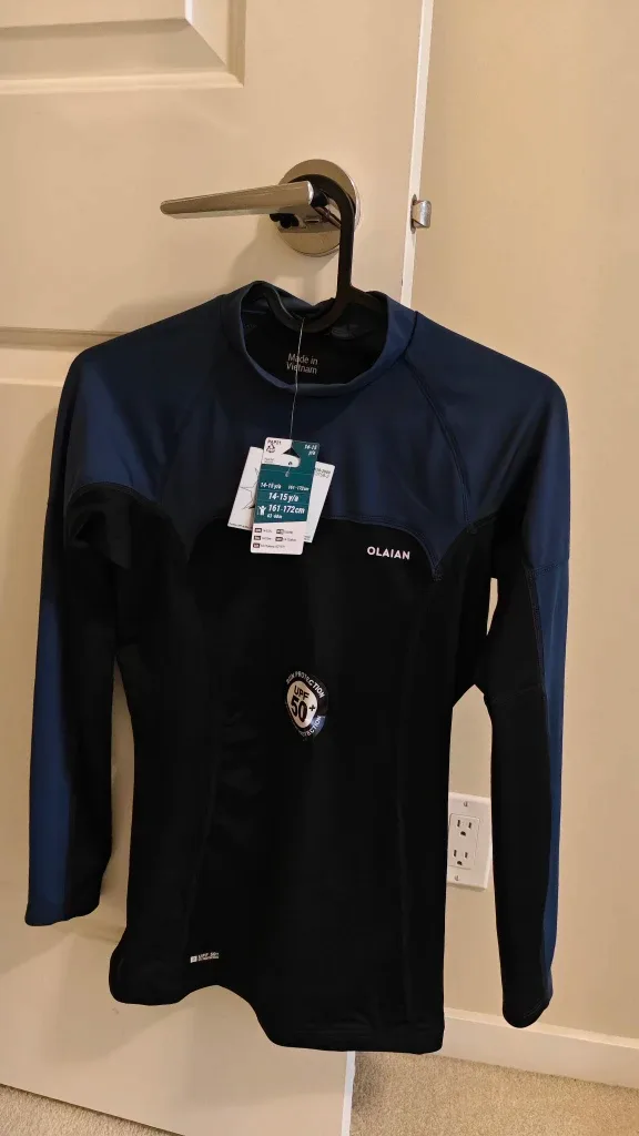 Olaian 14-15 y/a Rash Guard - New with Tags