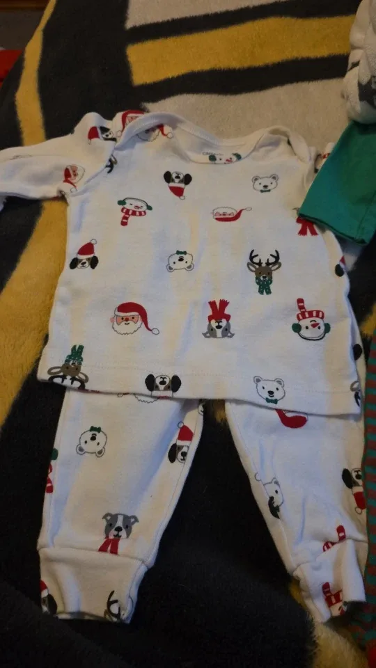 Christmas Baby Pajama Set