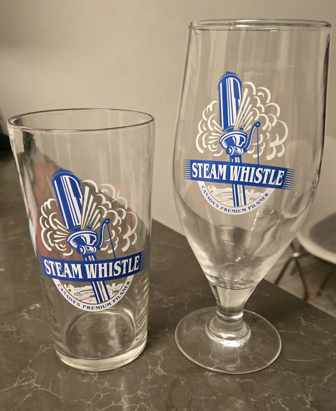 Steam Whistle Pilsner Glasses