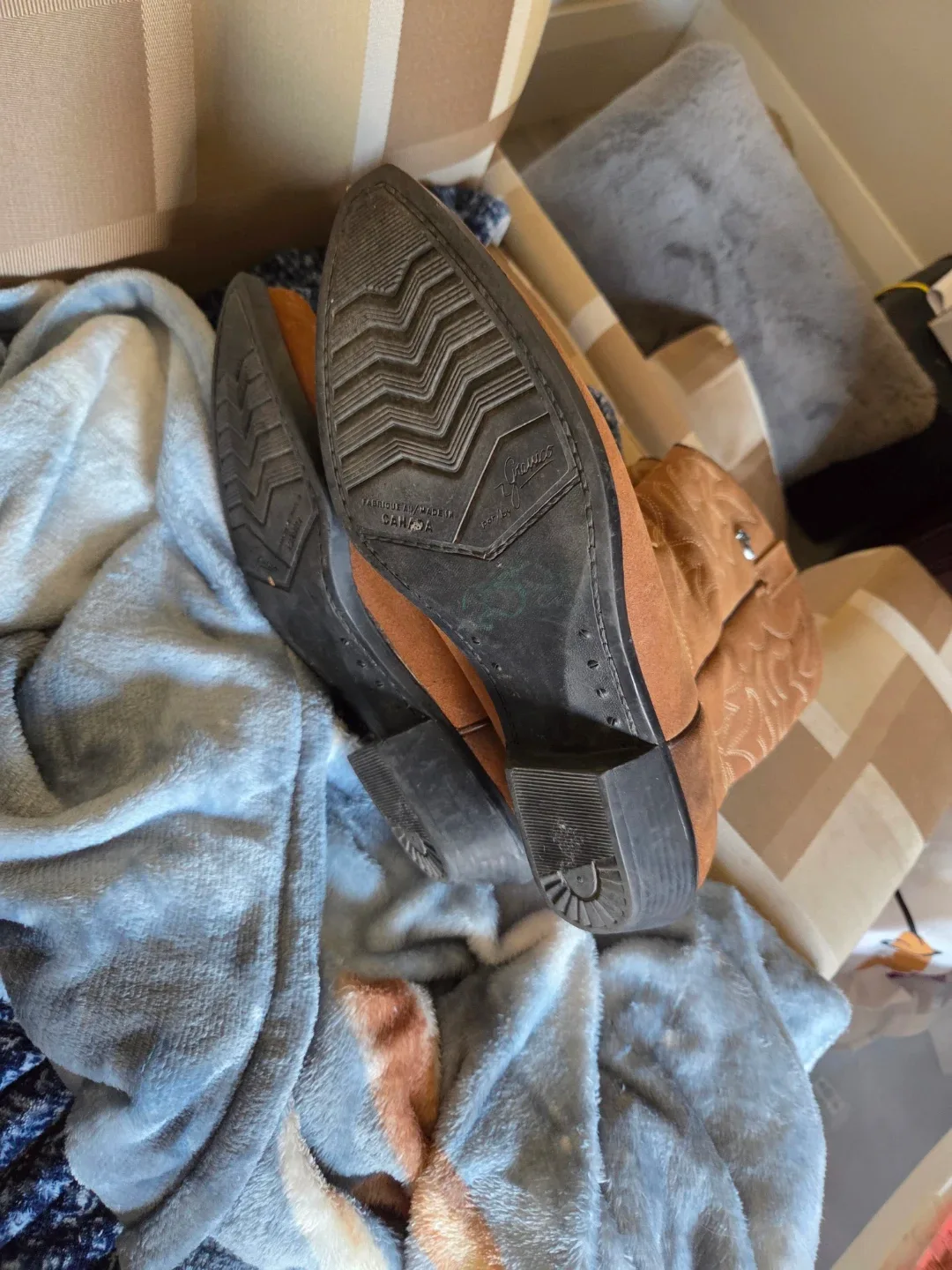 Laredo Brown Cowboy Boots image indicator(3)