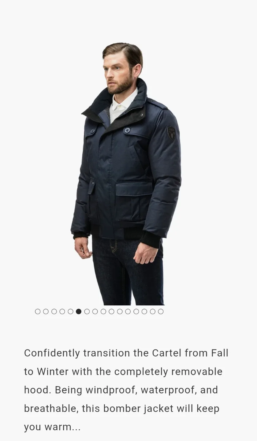 Nobis Cartel Bomber Jacket XL image indicator(3)