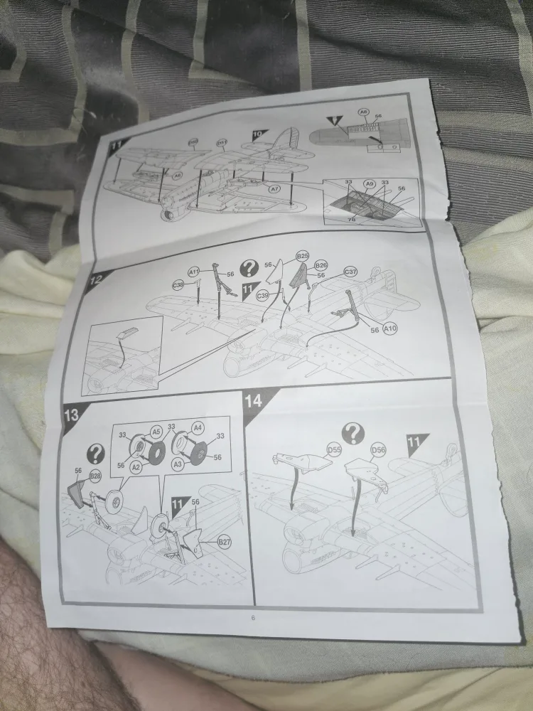 Aircraft Model Kit Parts image indicator(3)