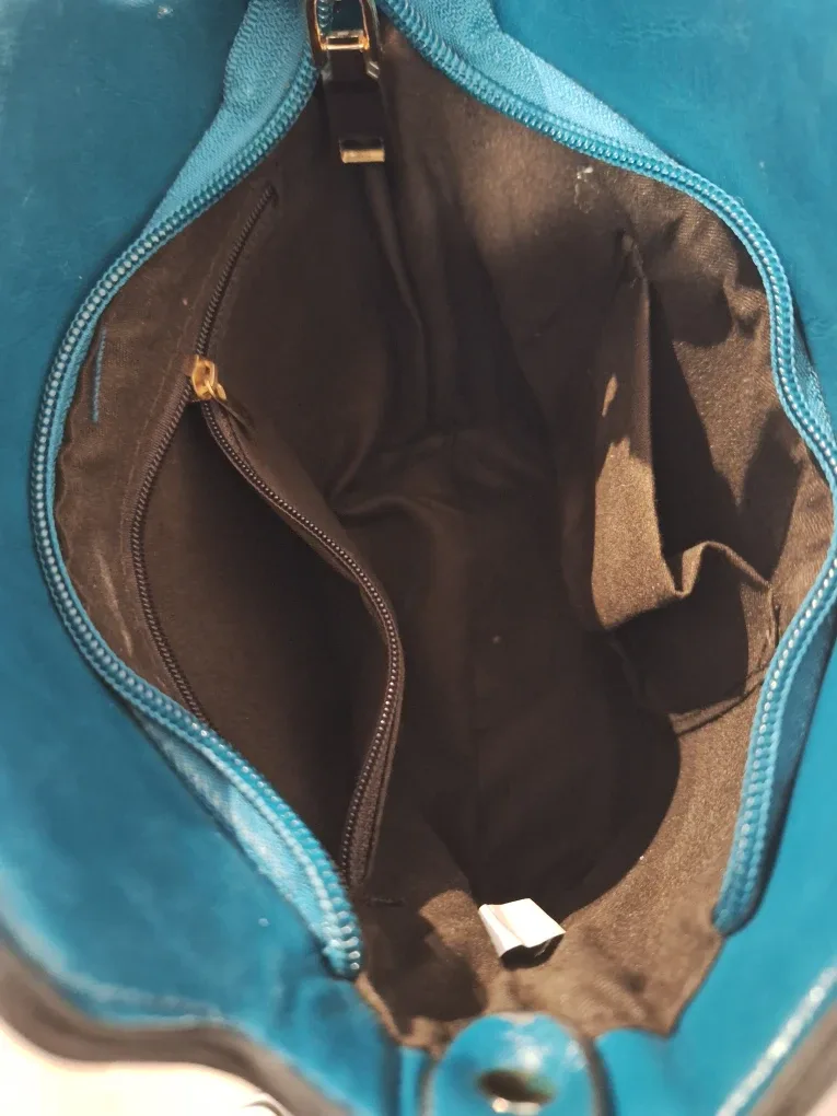 Jamie Bags Teal Handbag - New with Tags! image indicator(2)