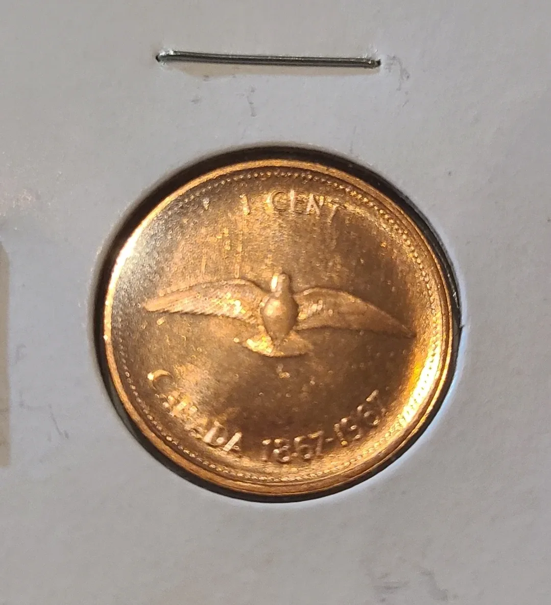 1967 Canada 1 Cent Coin