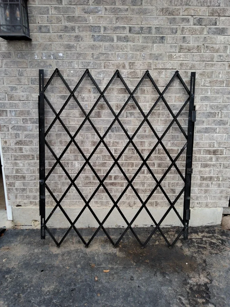 DGL Single-Panel Expandable Accordian-Style Steel Security Gate