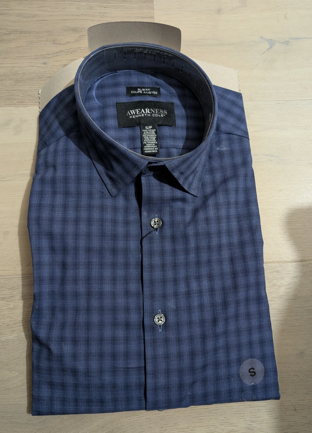 New Awearness Kenneth Cole Slim Fit Shirt - S