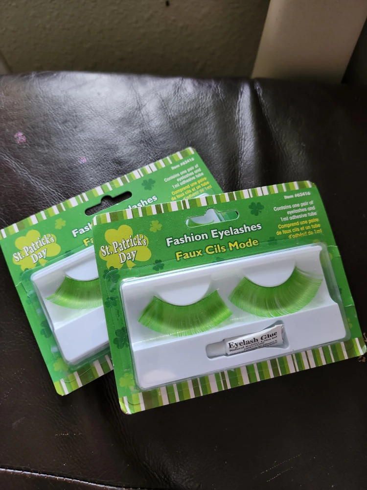 St. Patrick's Day Fashion Eyelashes - New!