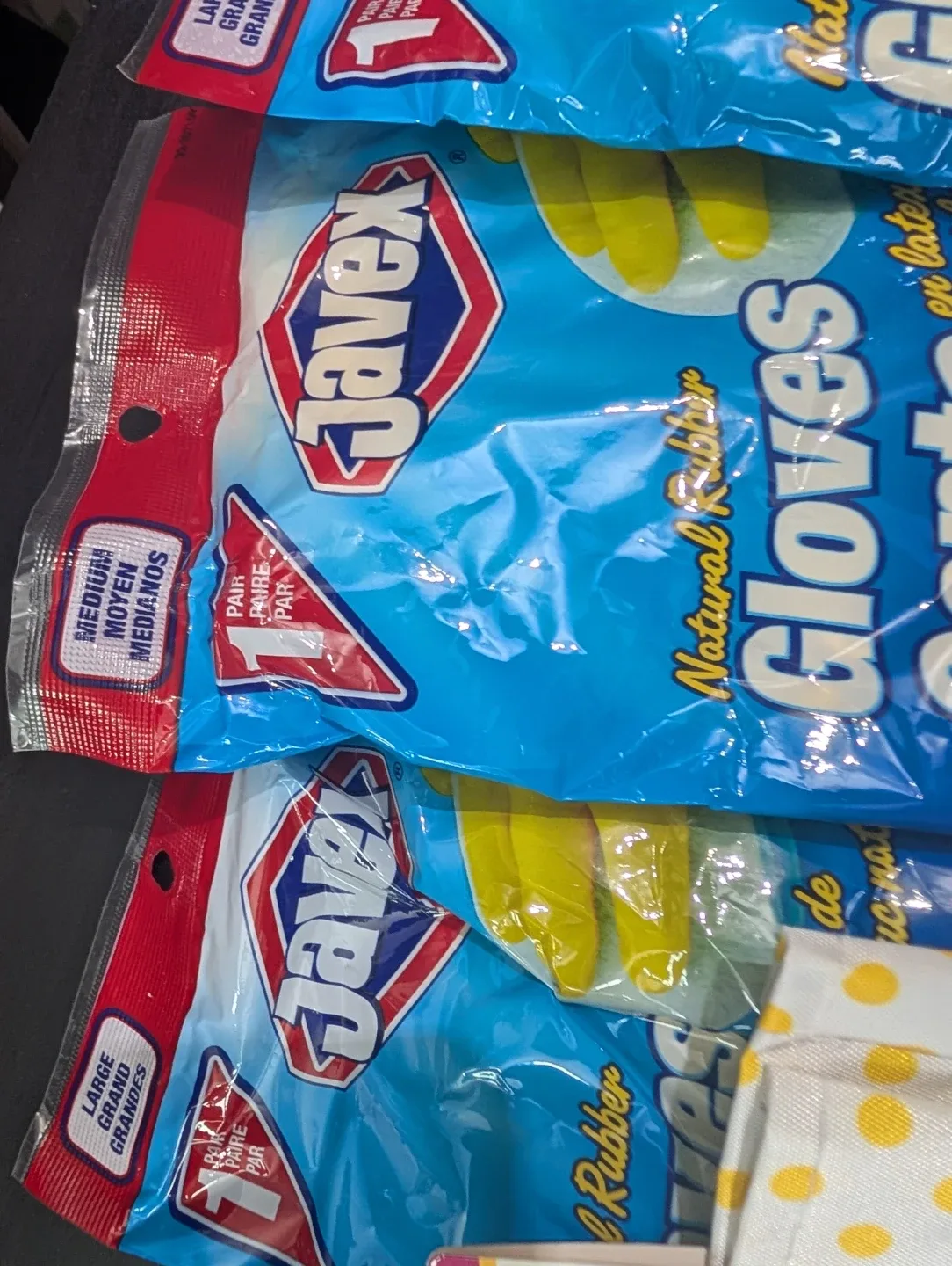 Cleaning Bundle - Javex rubber gloves,  scrub brushes image indicator(3)