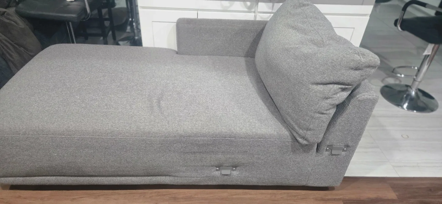 Gray Modular Sectional Sofa Couch image indicator(2)