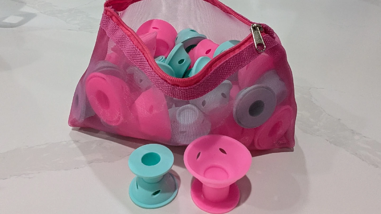Silicone Hair Curlers with Bag