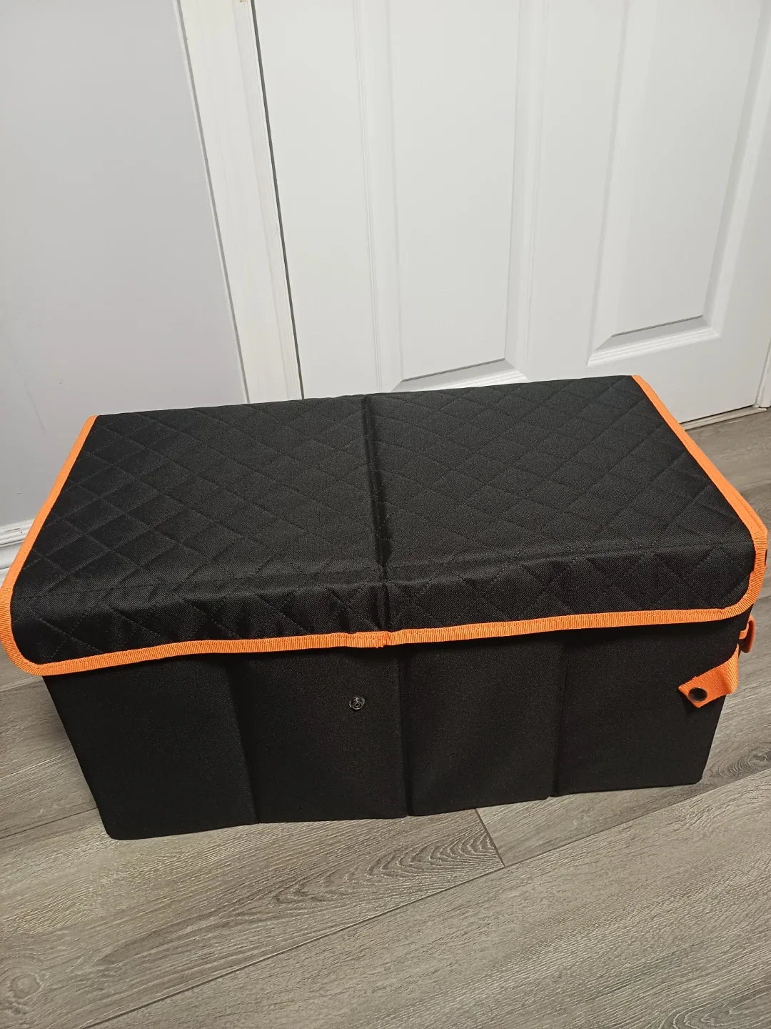 Collapsible Car Trunk Organizer - Black & Orange image indicator(7)