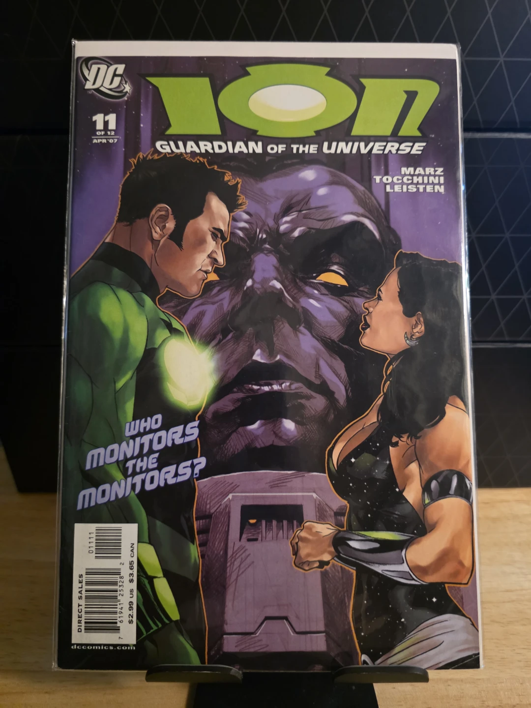 ION Guardian of the Universe Comic Book