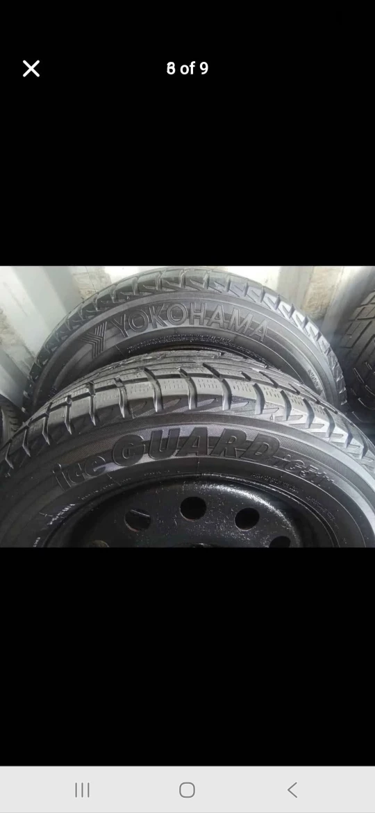 Set of 4 YOKOHAMA Winter Tires & Rims (235/65R18) 5×108 - photo 3