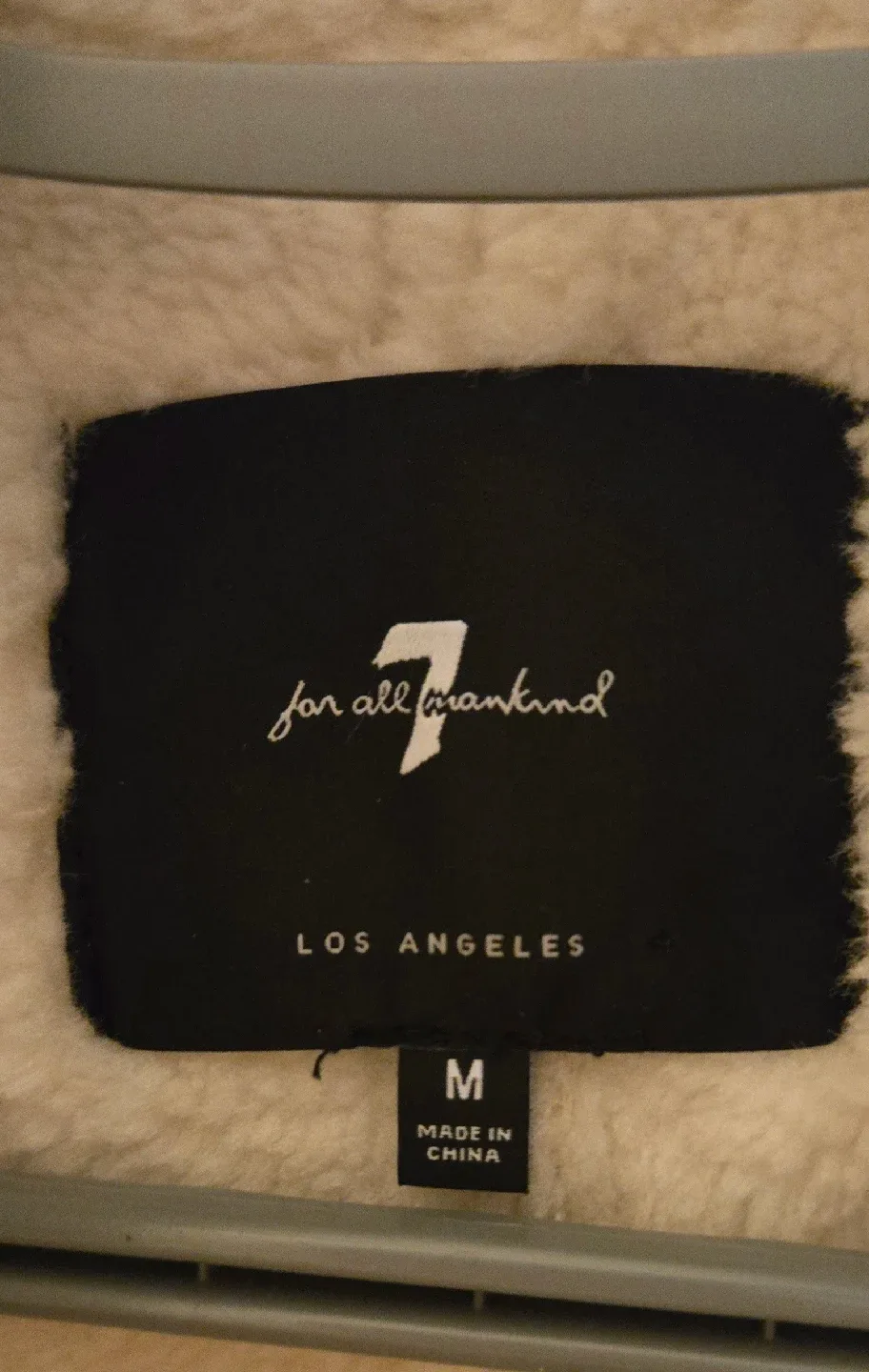 7 For All Mankind Silver Coat - Size M image indicator(4)