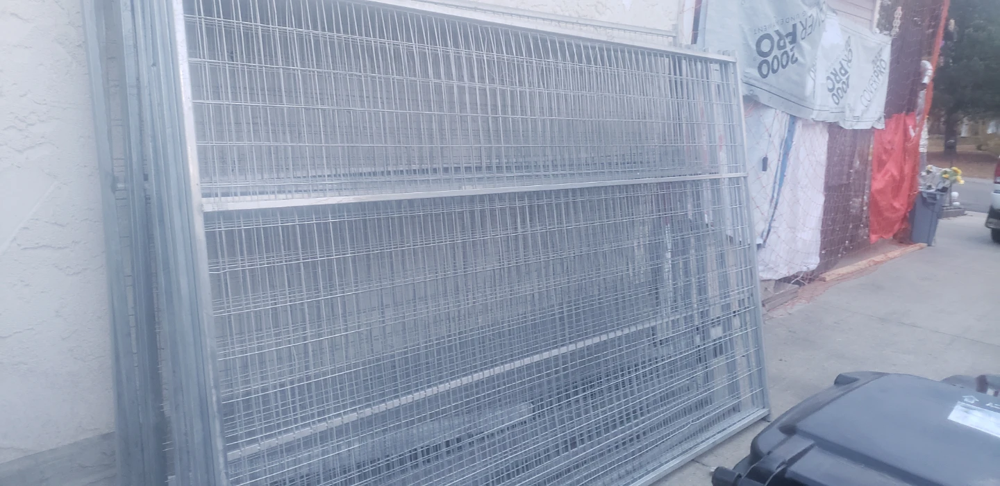 Metal Crowd Control Barrier Temporary fencing