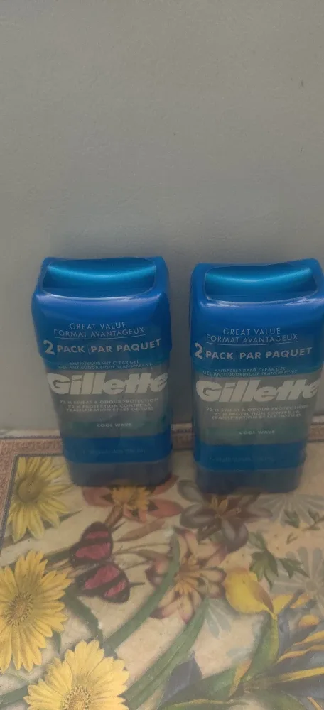 Gillette Cool Wave Antiperspirant, 2-Packx 2