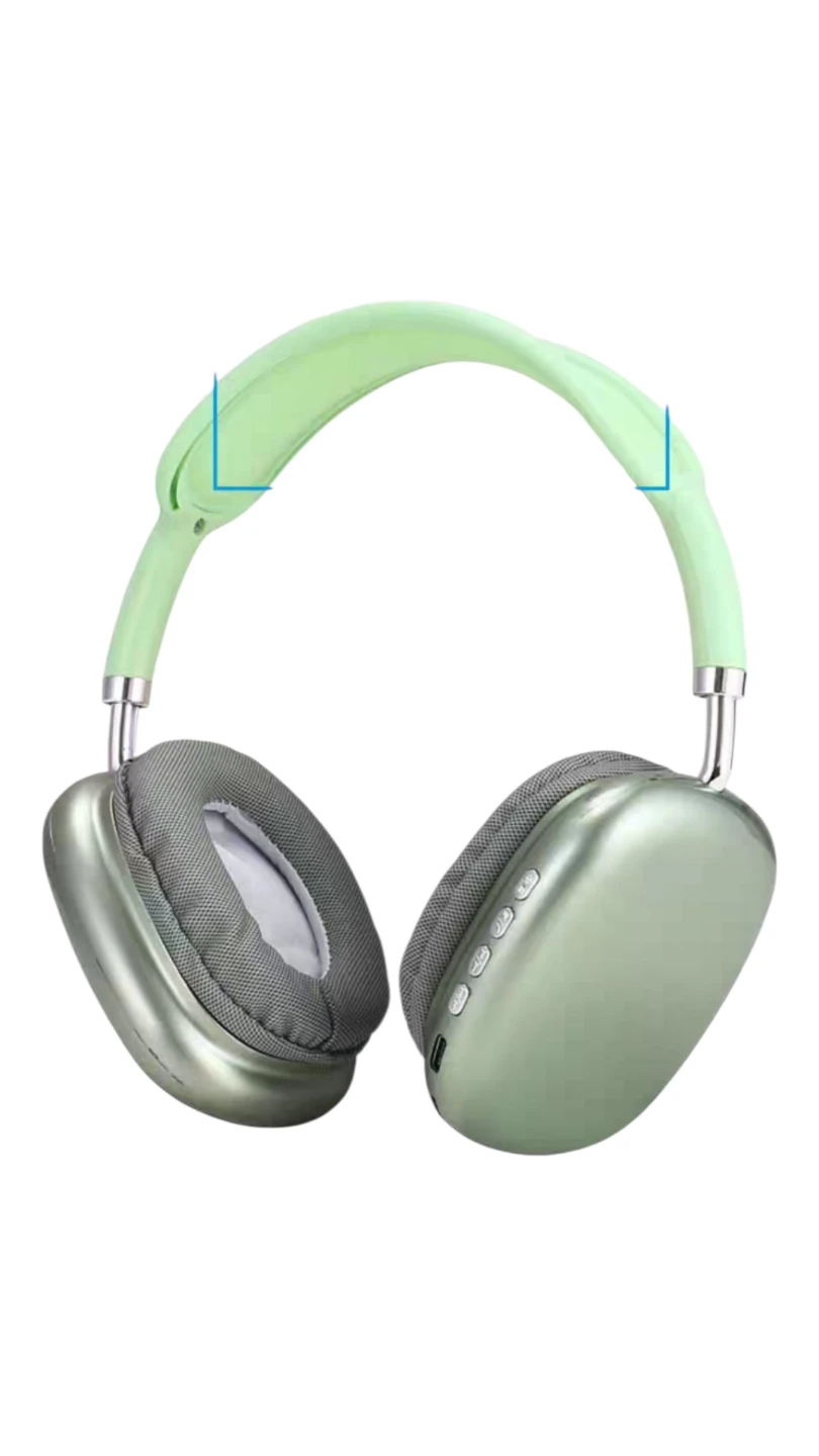 P9 Wireless Headphones - Green
