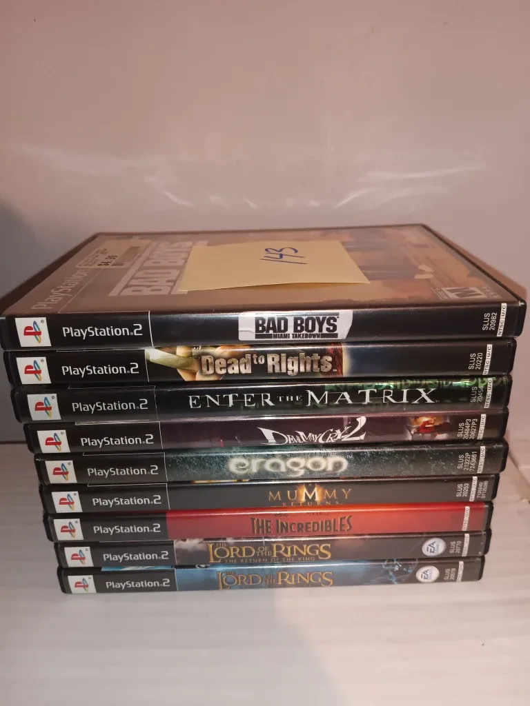 Huge Lot of PS2 Games image indicator(6)
