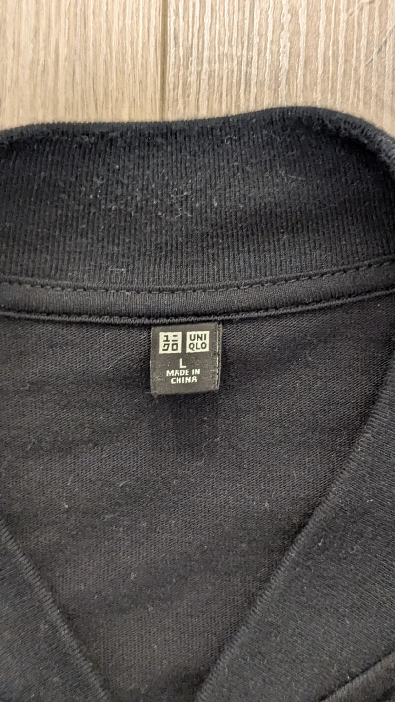 Uniqlo Bomber-Style Cotton Jacket Black- Size L - photo 2