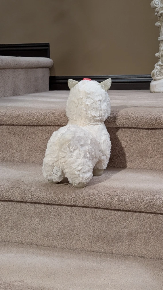 Cute Llama Heat and Hug microwavable snuggle buddy - photo 4