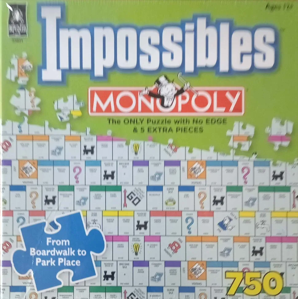 750 Pieces Monolopy Impossible Puzzle