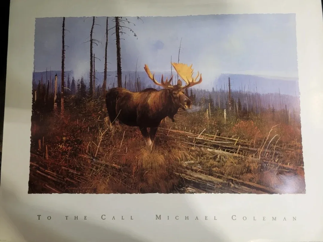 Michael Coleman "To The Call" Print